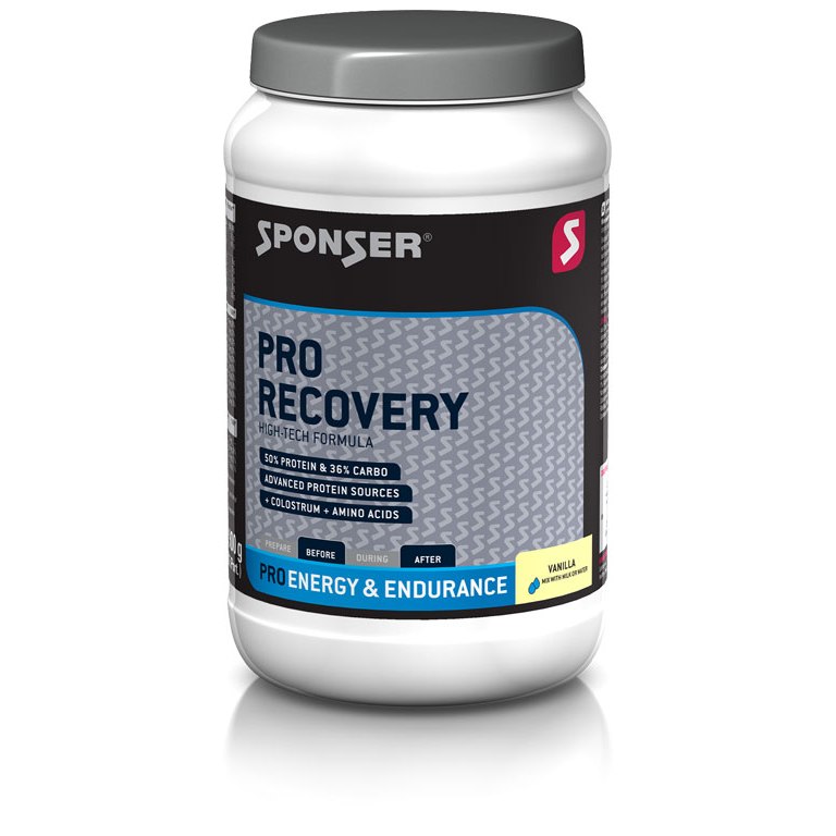 Produktbild von SPONSER PRO Recovery 50/36 Vanilla - Protein-Kohlenhydrat-Getränkepulver - 900g