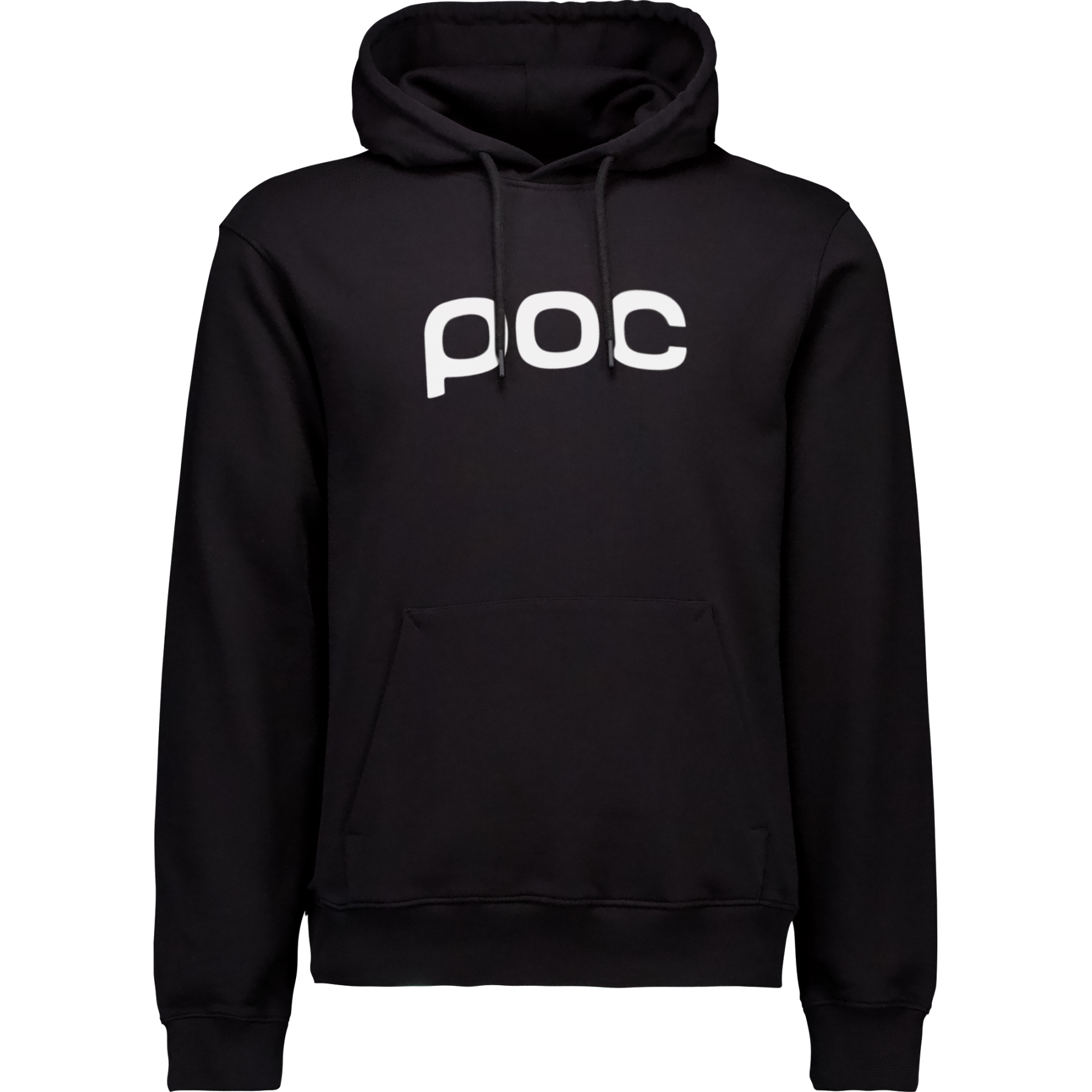 Мужская толстовка с капюшоном POC - 8002 Uranium Black/Hydrogen White черный
