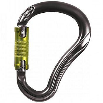 Produktbild von Ocún Harpy HMS Twist Karabiner - anthrazit/grün