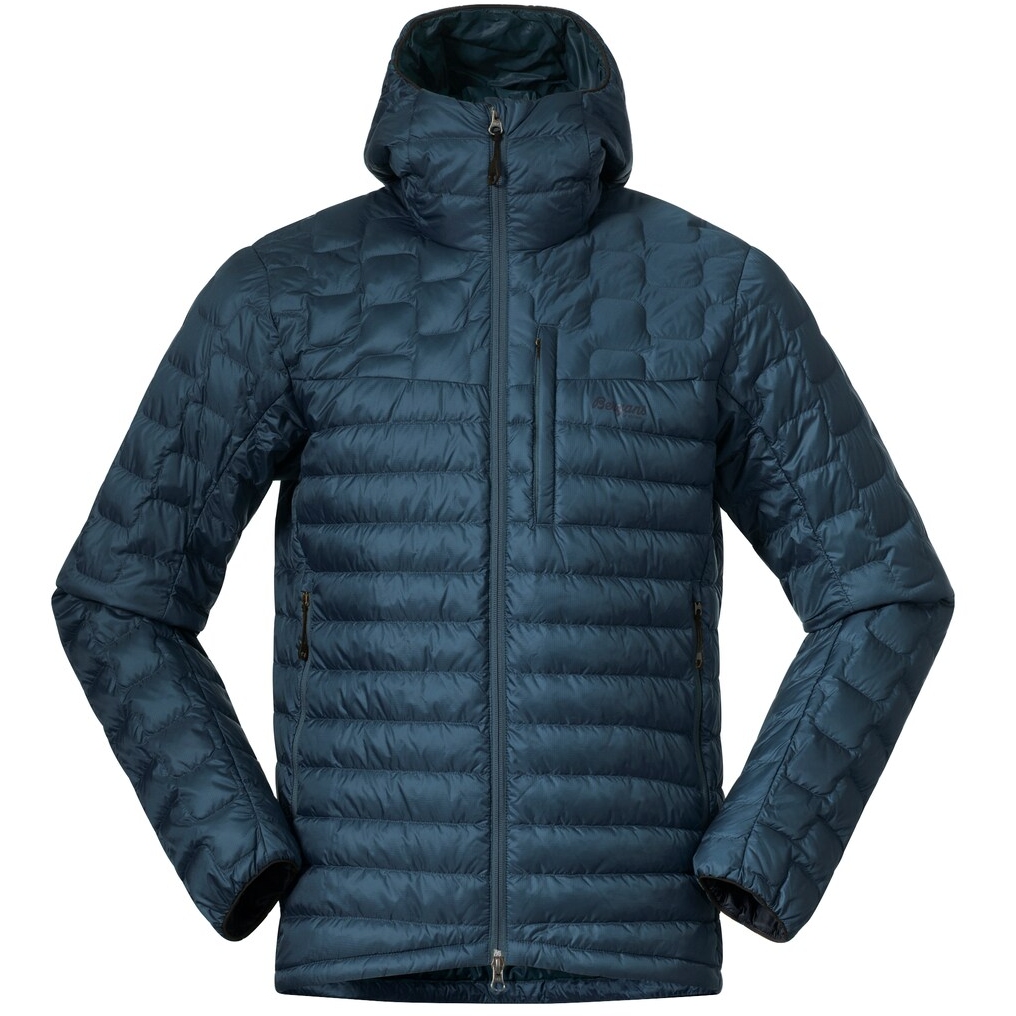 Picture of Bergans Magma Light Down Jacket w/Hood - orion blue
