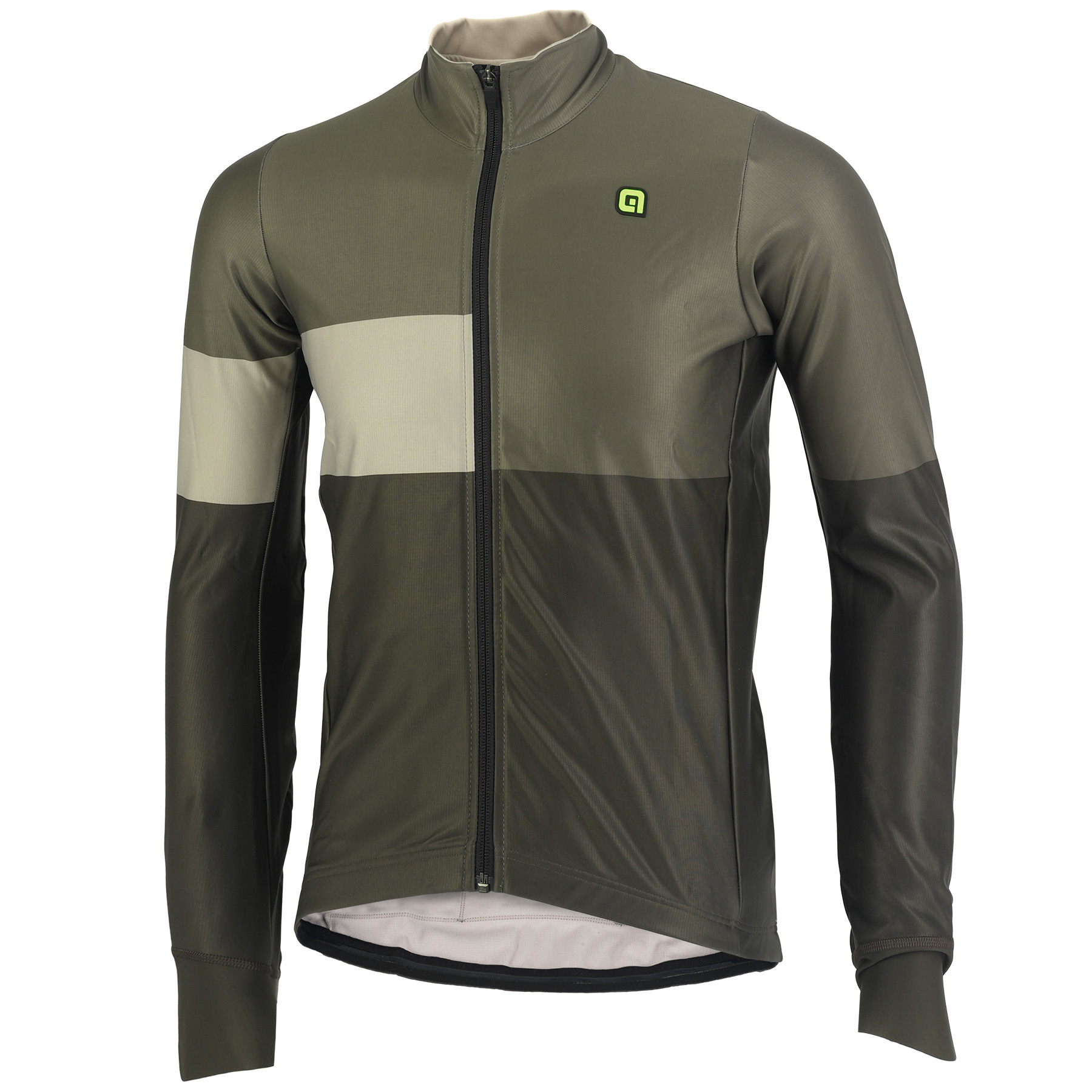 Produktbild von Alé PR-E Geometric Radjacke Herren - army green