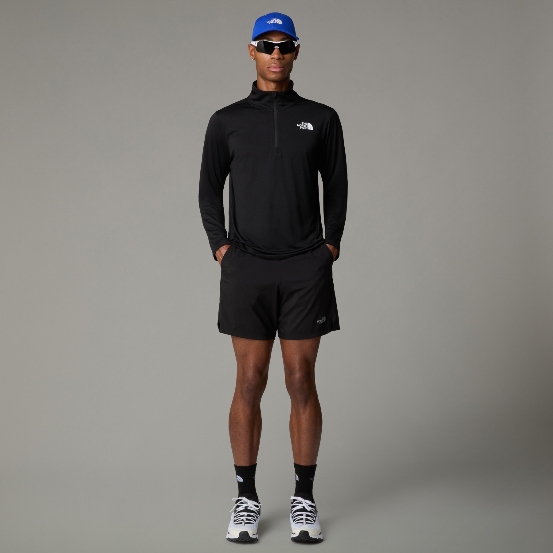24 TWENTY FOUR1〜4 The North Face 24/7 1/4 Zip Long-Sleeve T-Shirt Men - TNF