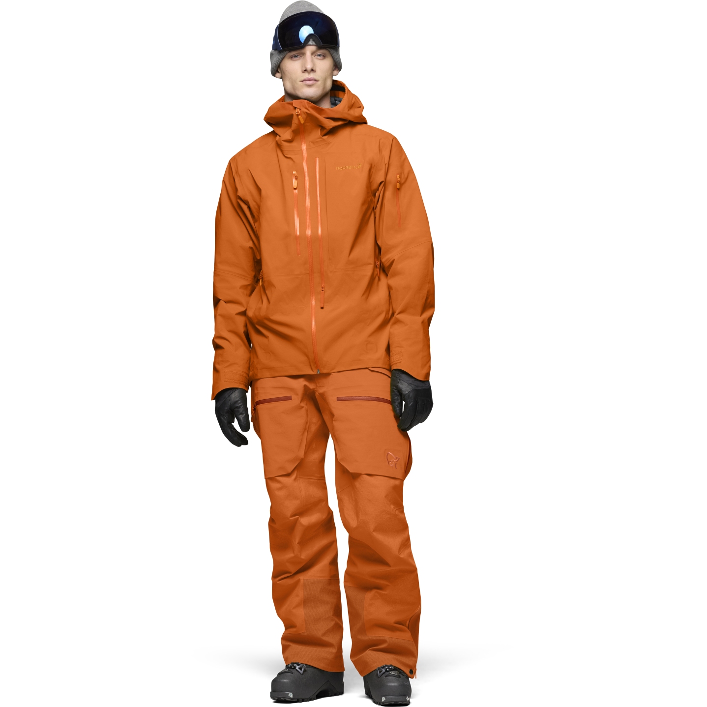 Norrona lofoten Gore-Tex Pro Jacket Men - Gold Flame | BIKE24