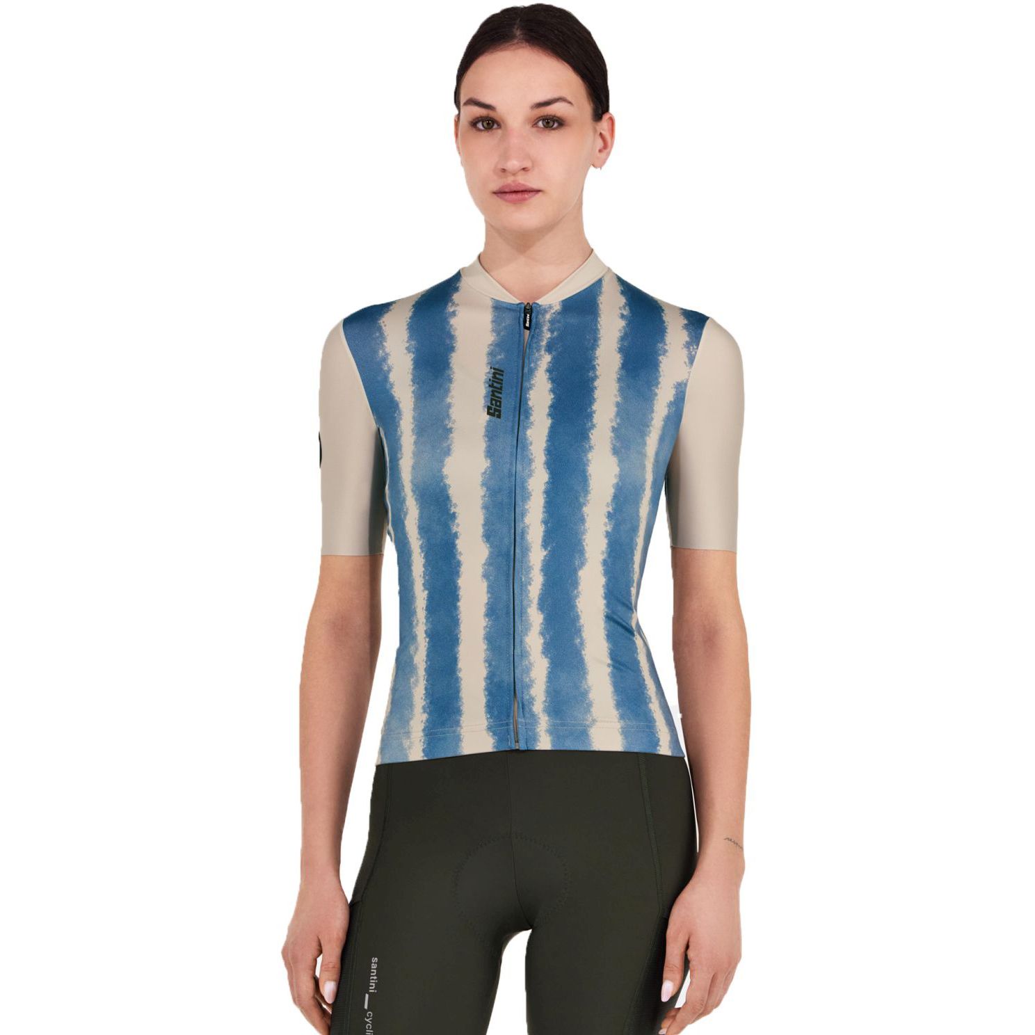 Produktbild von Santini Bambu Kurzarmtrikot Damen 5S940L75CBAMBU - sky blue AZ