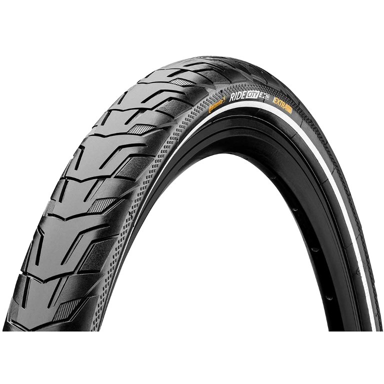 Picture of Continental Ride City Wire Bead Tire - 32-622 | black reflective