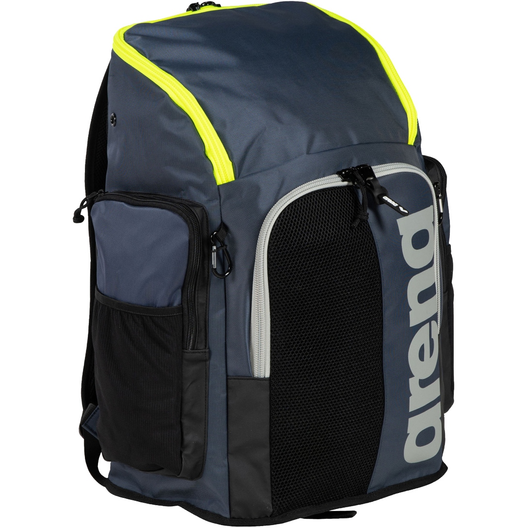 arena Spiky III 45L Backpack - Navy-Neon Yellow