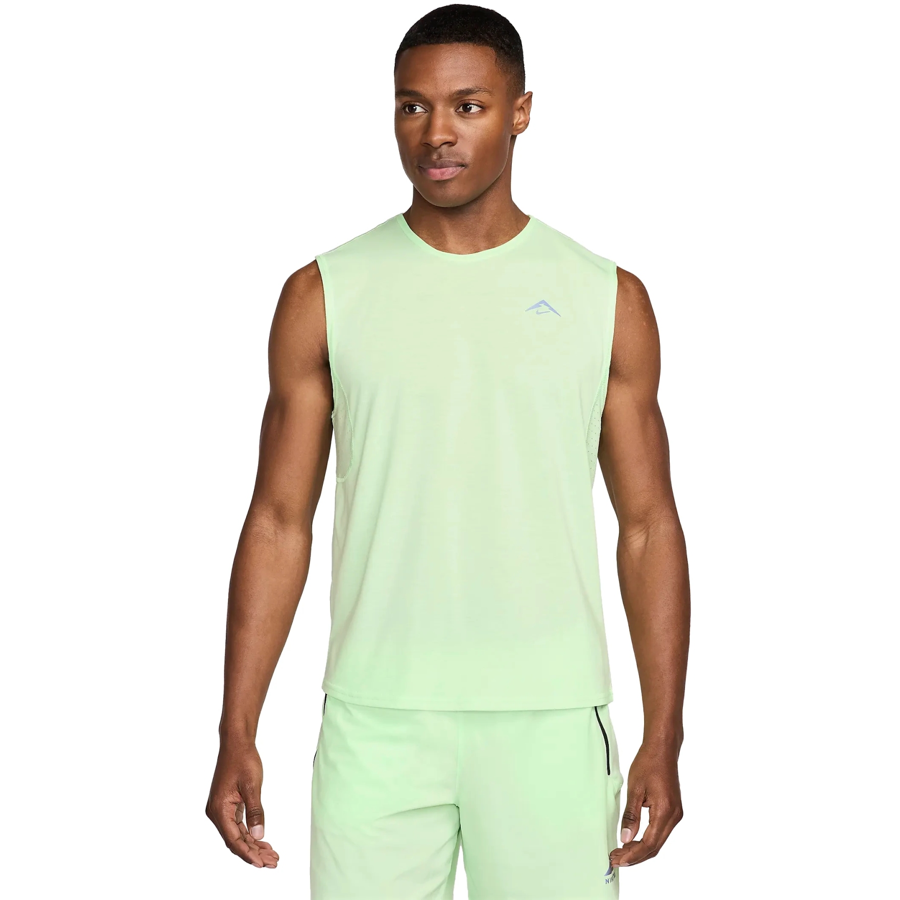 Foto de Nike Camiseta de Tirantes Hombre - Solar Chase - vapor green/neutral olive/black FN3309-376