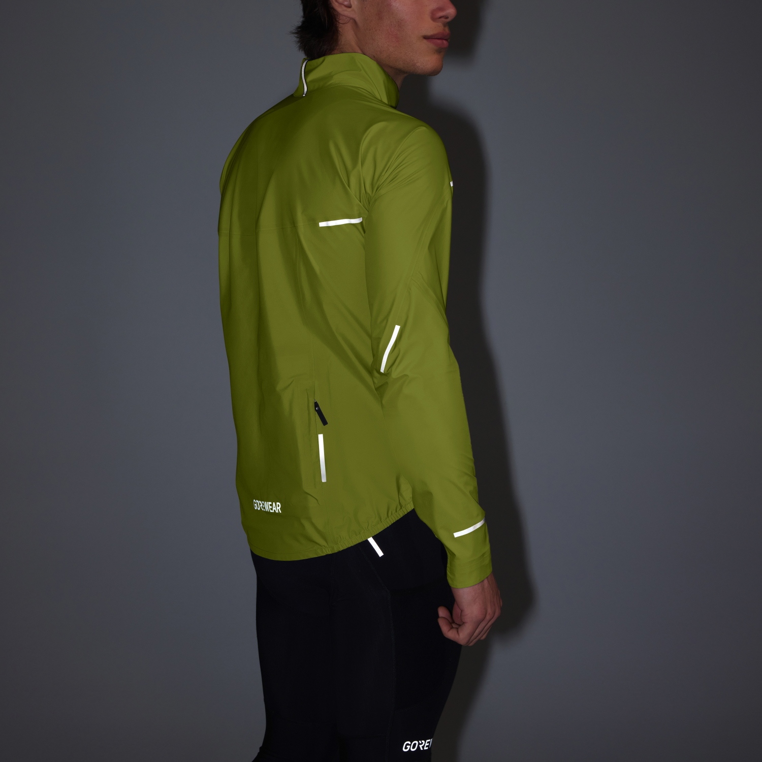 GOREWEAR Spinshift GORE-TEX Jacket Men - lime yellow CB00 | BIKE24