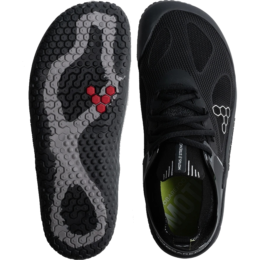 VIVOBAREFOOT MOTUS STRENGTH ビボベアフット　44 Vivobarefoot Motus Strength Barefoot Shoes Men - Obsidian