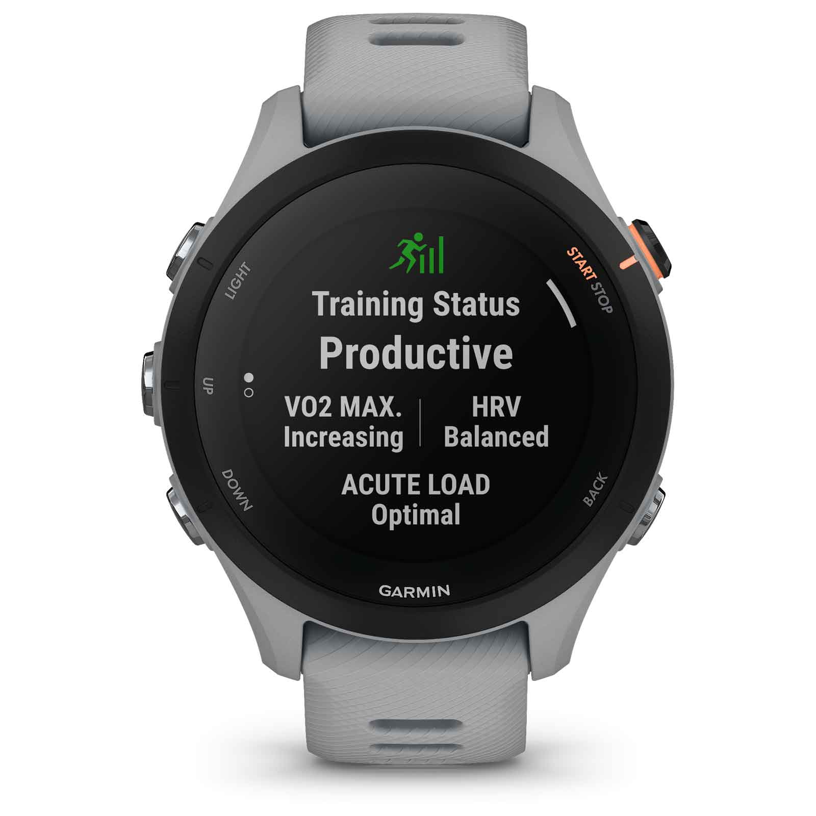 Garmin Forerunner 255S GPS Running Watch - powder grey