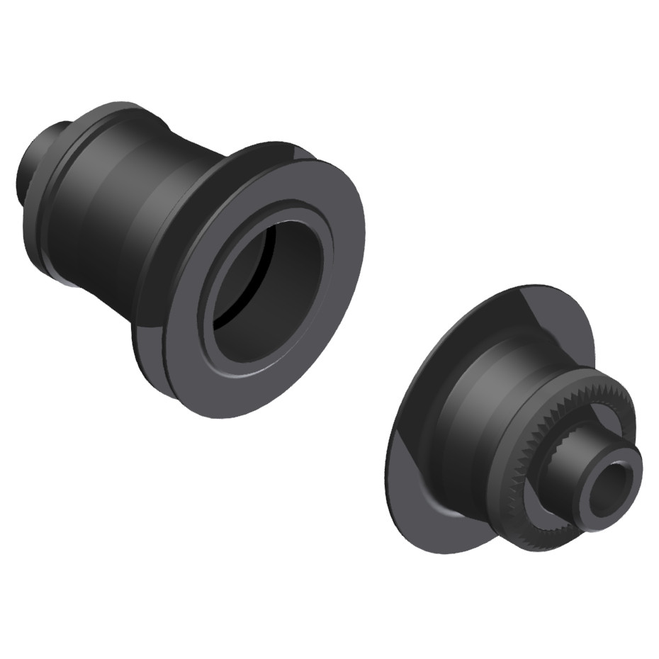 Торцевые заглушки DT Swiss - Заднее колесо | Комплект | Shimano HG - QR 135 мм - HWGXXX00S2788S