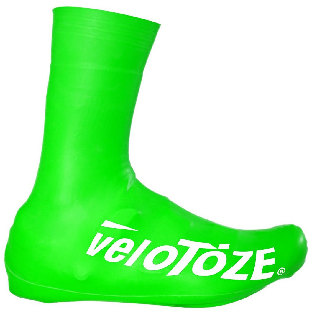 Picture of veloToze Road 2.0 Tall Shoe Covers - Viz Green