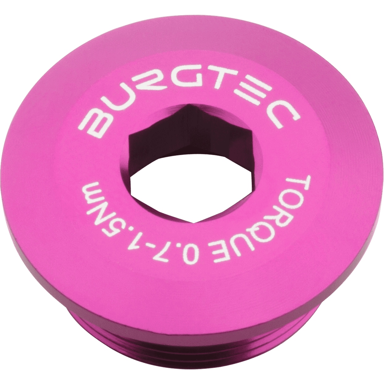 Produktbild von Burgtec Kurbelschraube - Shimano - purple rain