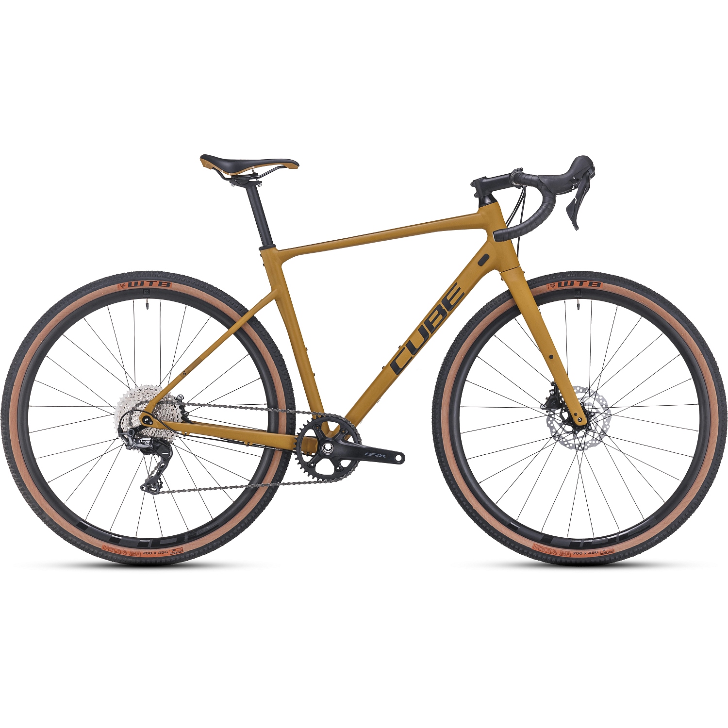 Foto de CUBE Bicicleta Gravel - NUROAD EX - 2023 - caramel / black