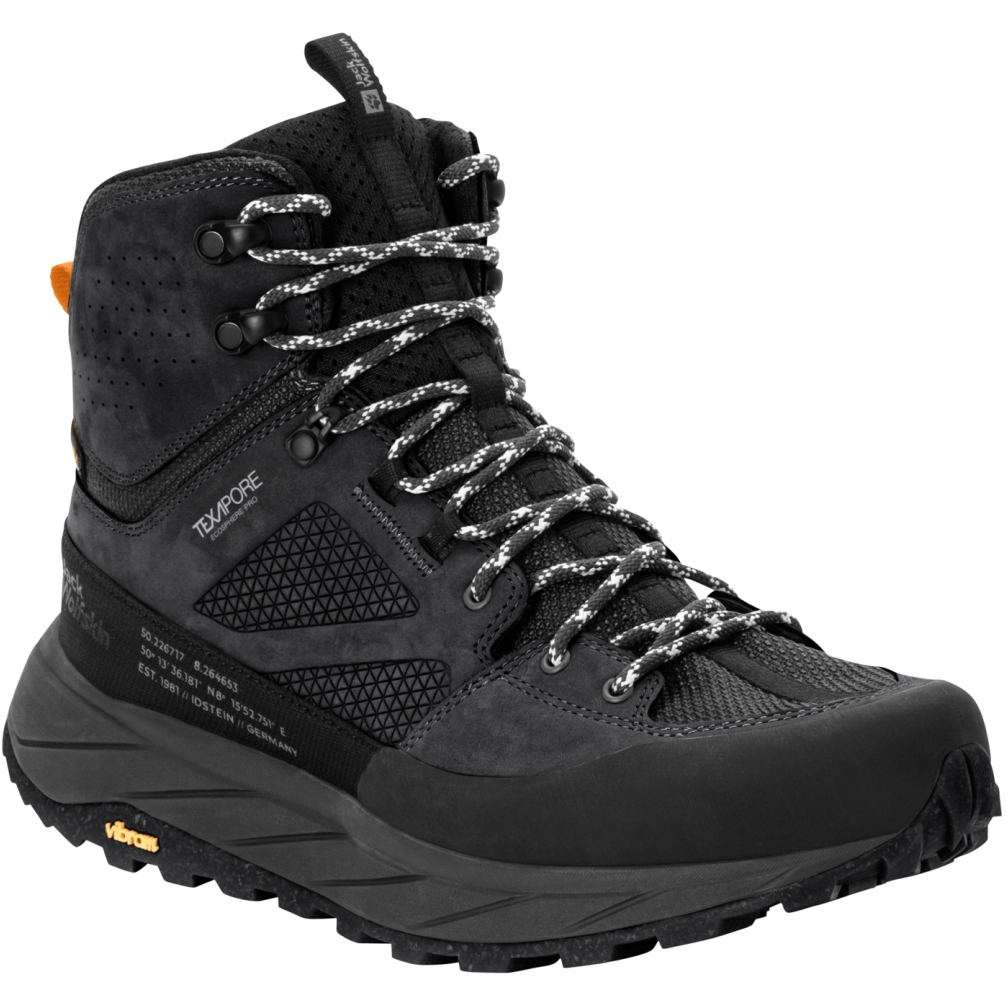 Picture of Jack Wolfskin Terraquest Texapore Mid Hiking Shoes Men - black