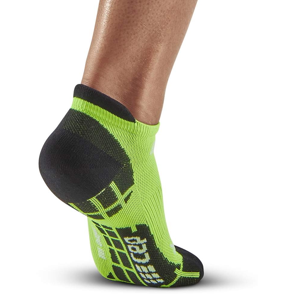 CEP Ultralight No Show Compression Socks Women - flash green/black