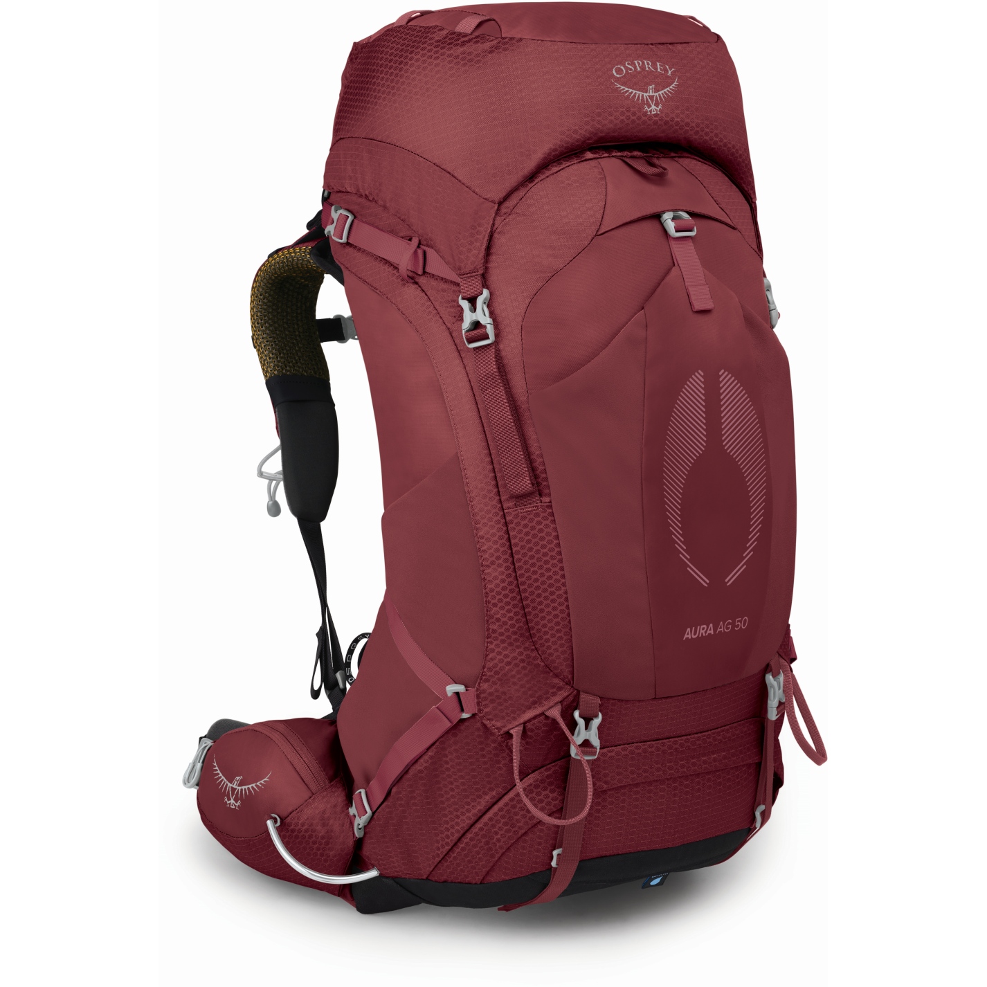 Produktbild von Osprey Aura AG 50 Damen Rucksack - Berry Sorbet Red