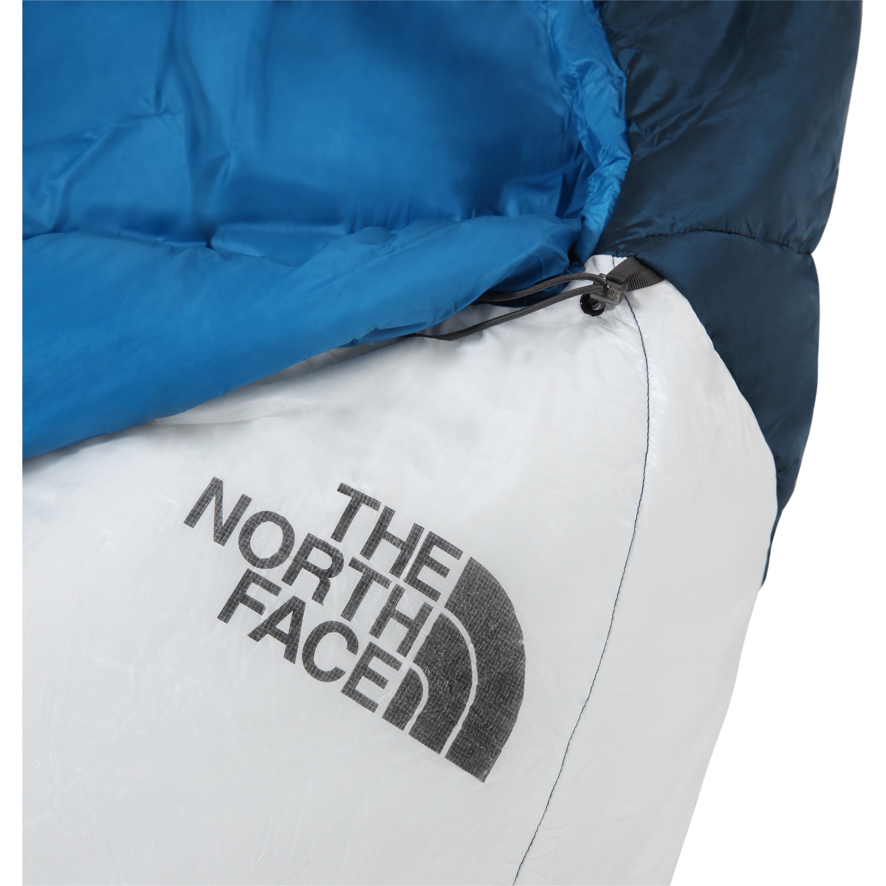 The North Face Cat s Meow Eco Sleeping Bag Regular Right zip Banff Blue Tin Grey