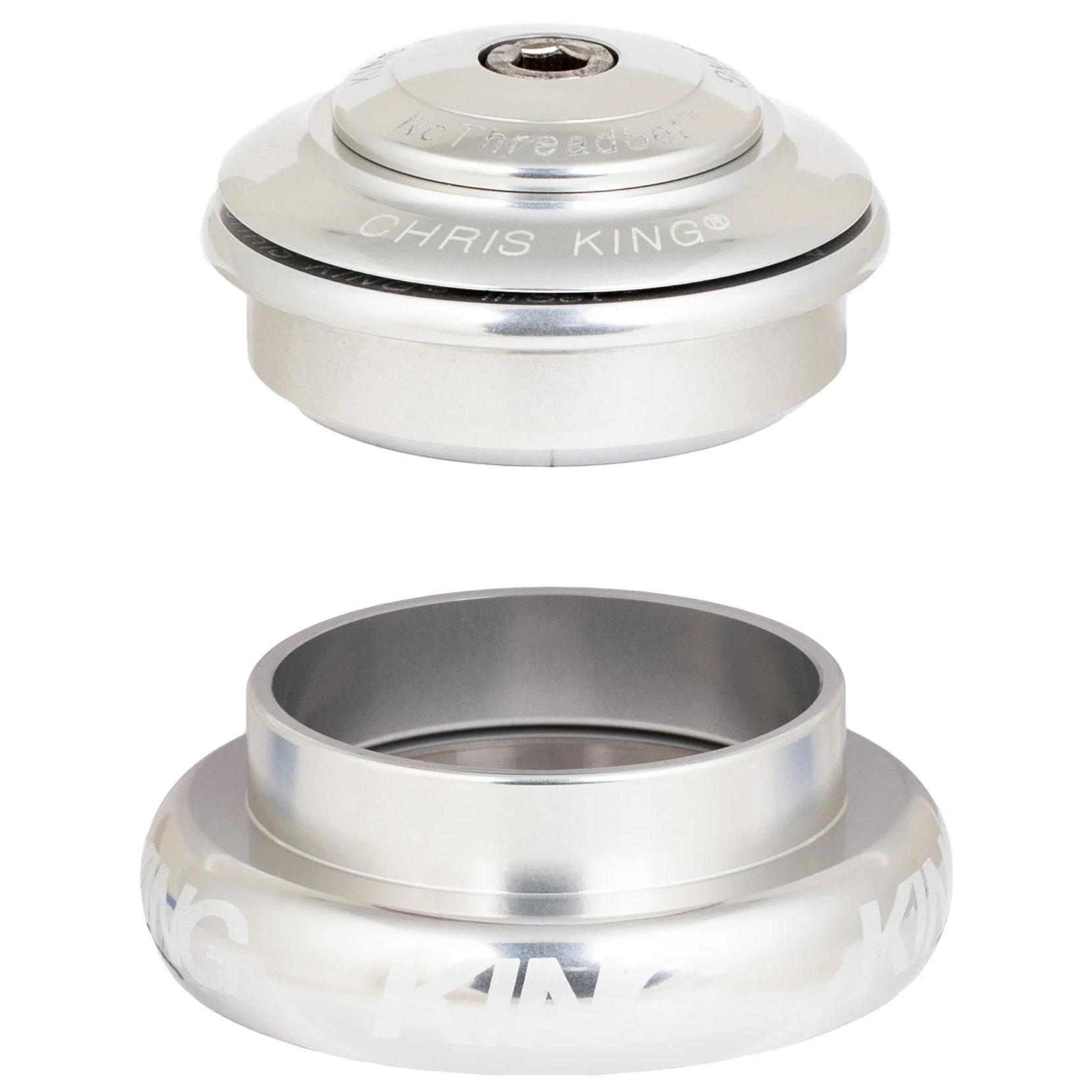 パーツ CHRIS KING HEDSET Inset7 Silver Chris King InSet 7 Headset - ZS44/28.6 | EC44/40 | BIKE24