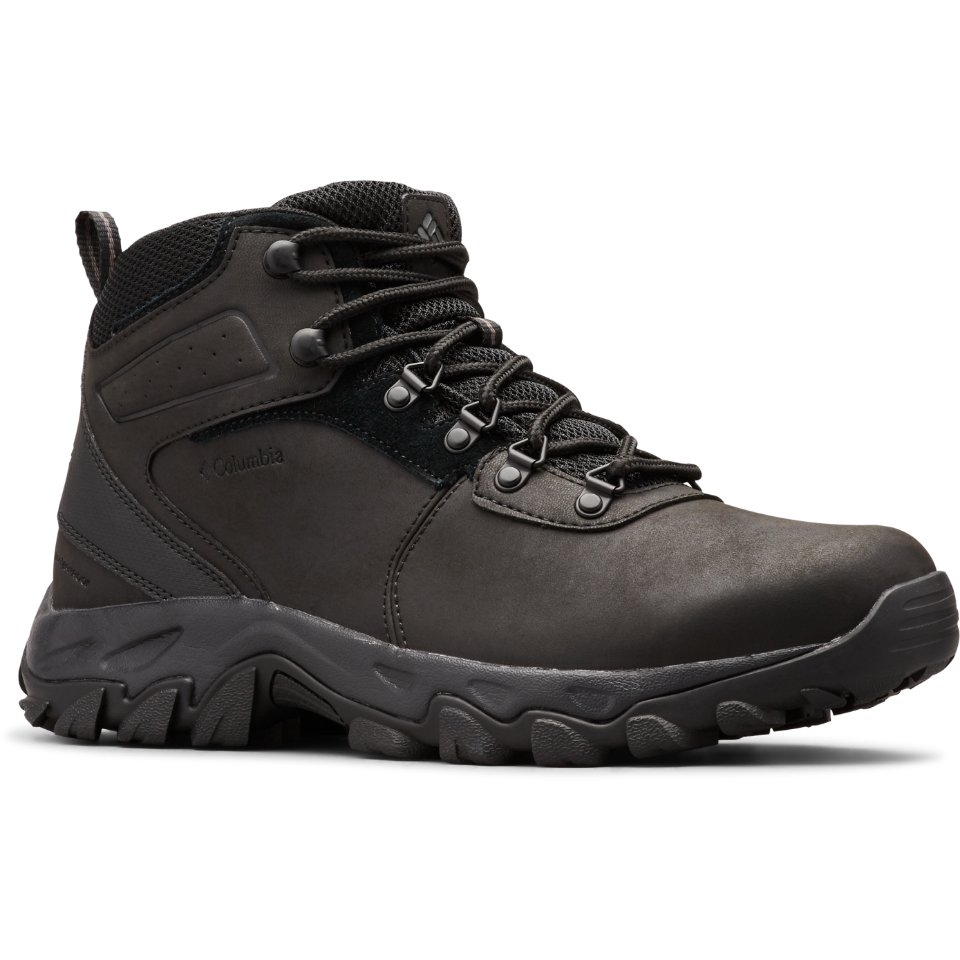 Picture of Columbia Newton Ridge Plus II Waterproof Hiking Shoes - Black/Black