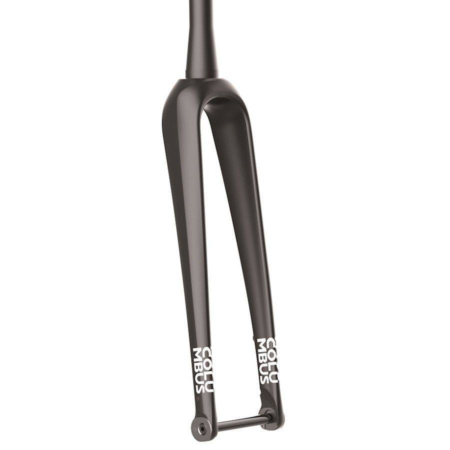 Picture of Columbus Futura Cross UD Carbon Fork - Flat Mount Disc - 1-1/8 - 1-1/2 inch tapered - 12x100mm - matt black
