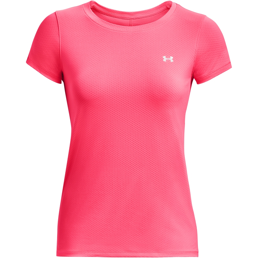 Under Armour Women's HeatGear Compression Short Sleeve - White, XL