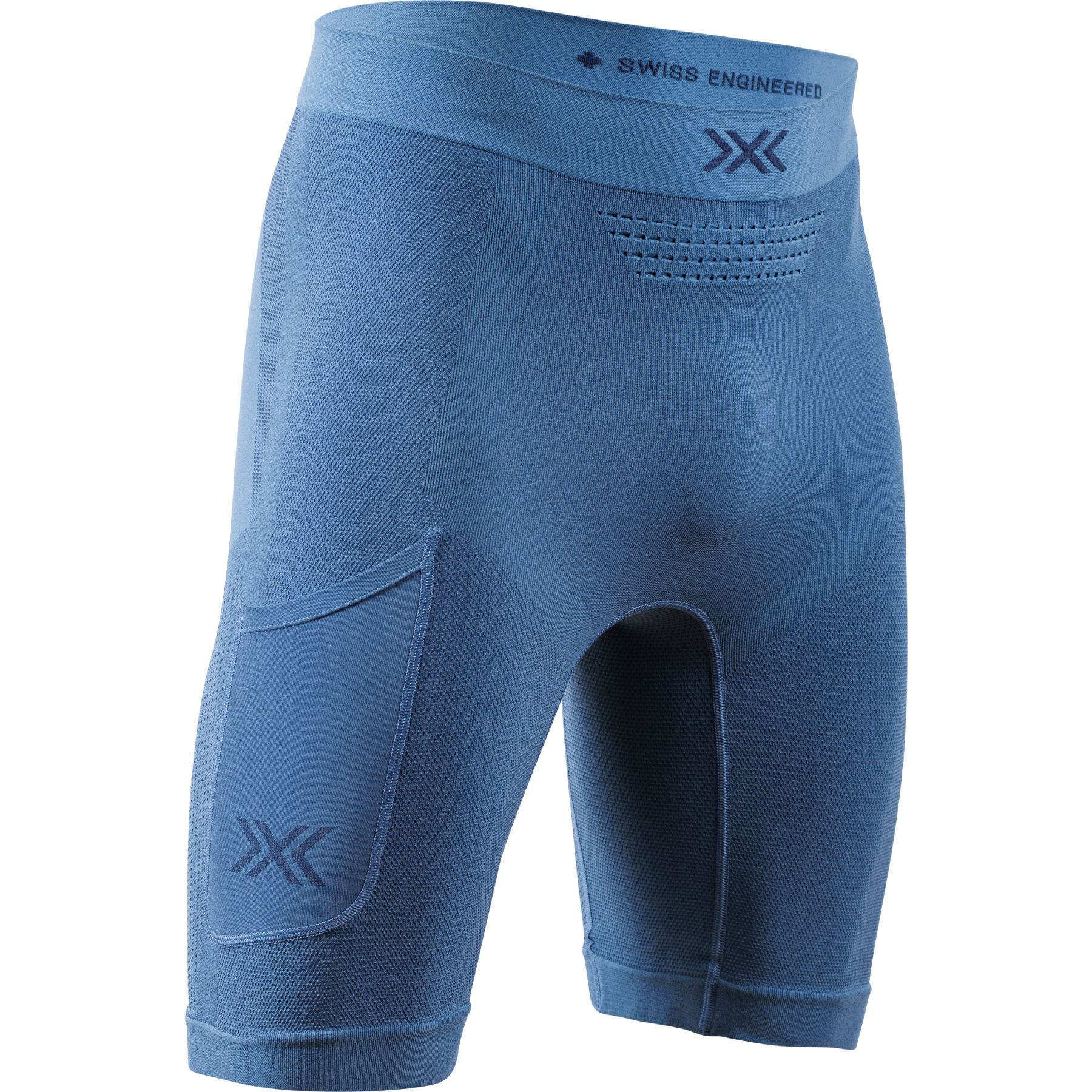 Productfoto van X-Bionic Xceed Run Hardloopshorts Heren - slate blue/marine