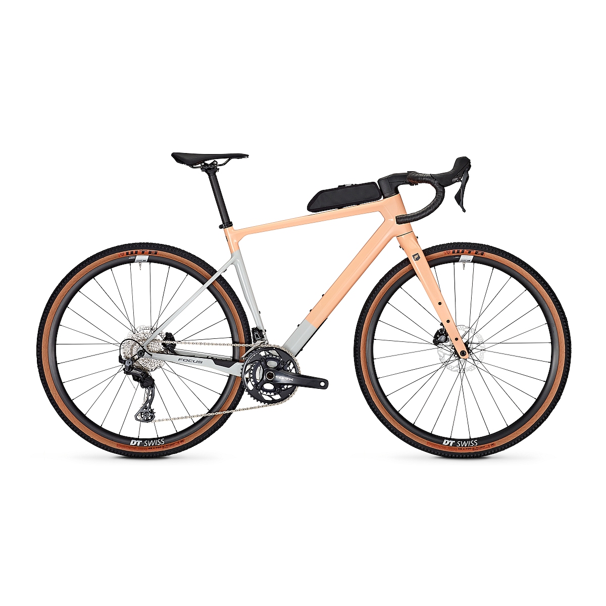 Produktbild von FOCUS ATLAS 8.7 - Carbon Gravel Bike - 2024 - melon glossy / lightgrey glossy