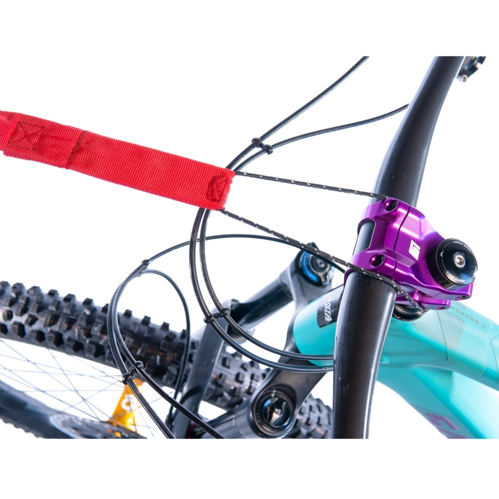 TowWhee Cuerda de Remolque para Bicicletas - CONNECT Kids - rojo
