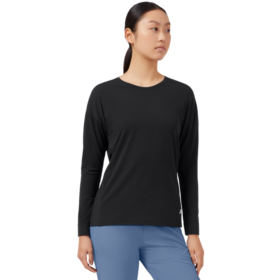 Produktbild von On Comfort Long-T Damen Langarm-Laufshirt - Black