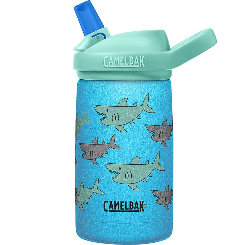 Image of CamelBak Eddy+ Kids Vacuum Insulated Bottle 350ml - school of sharks