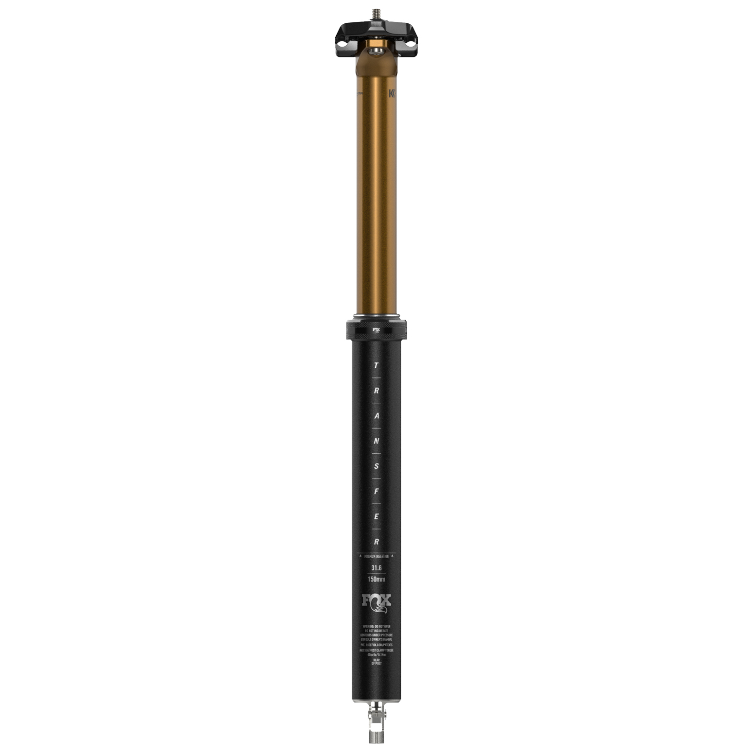FOX KASHIMA COAT TRANSFER Φ31.6 150mm FOX Seatpost Transfer F-S Factory Kashima Coat internal