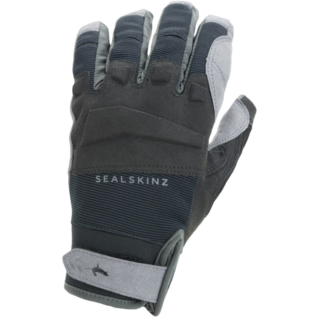Produktbild von SealSkinz Sutton Wasserdichte Allwetter-MTB-Handschuhe - Schwarz/Grau