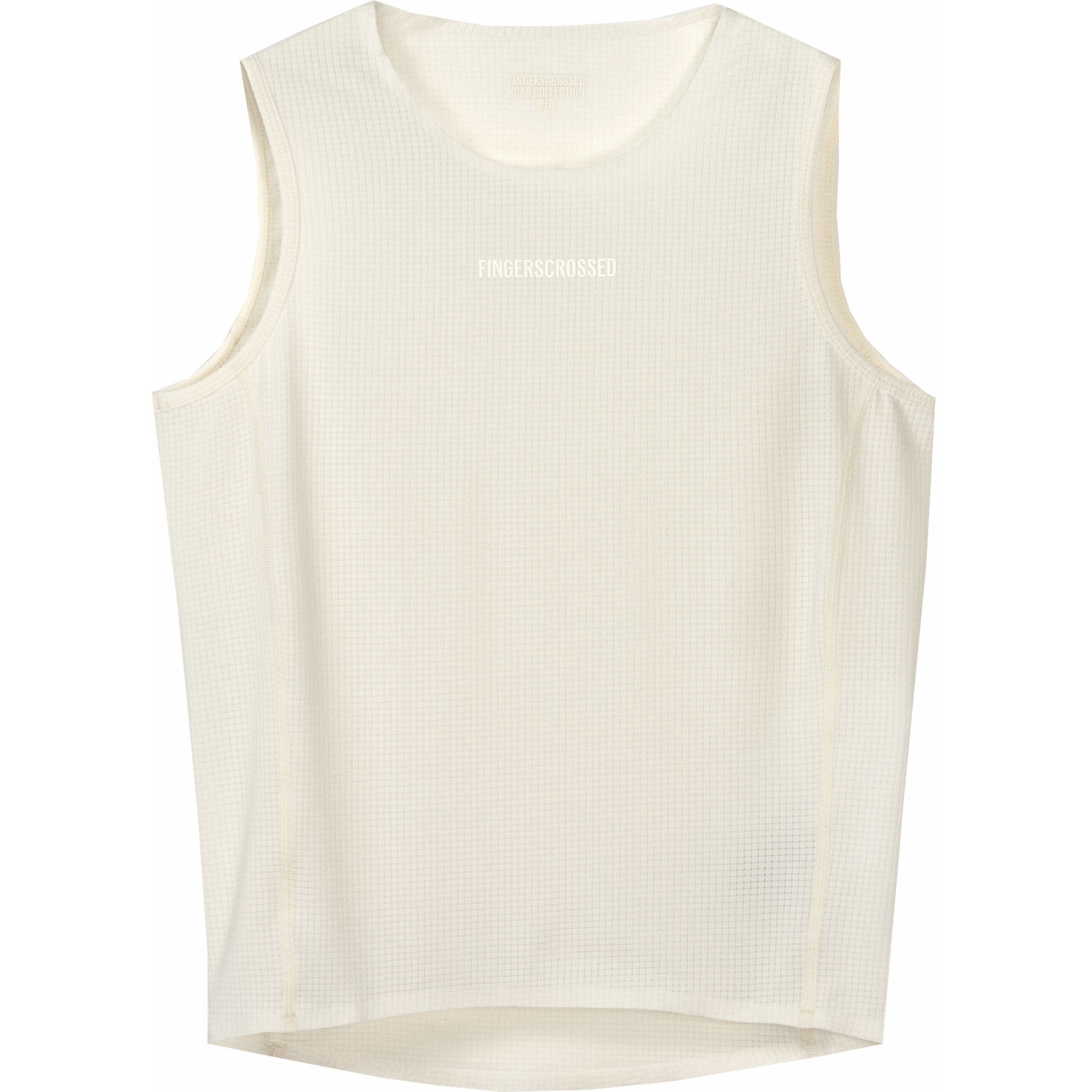 Photo produit de FINGERSCROSSED Maillot de Corps sans Manches Homme - Road - Antique Cream