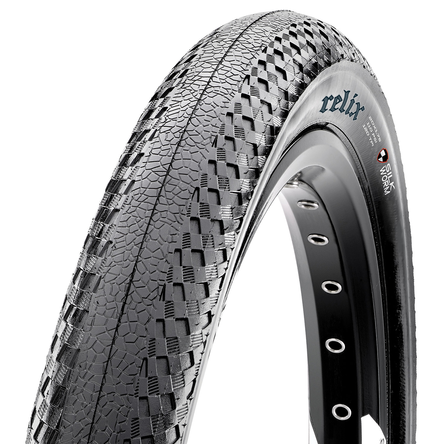 Picture of Maxxis Relix Folding Tire - SilkWorm - 20x1.75 Inch