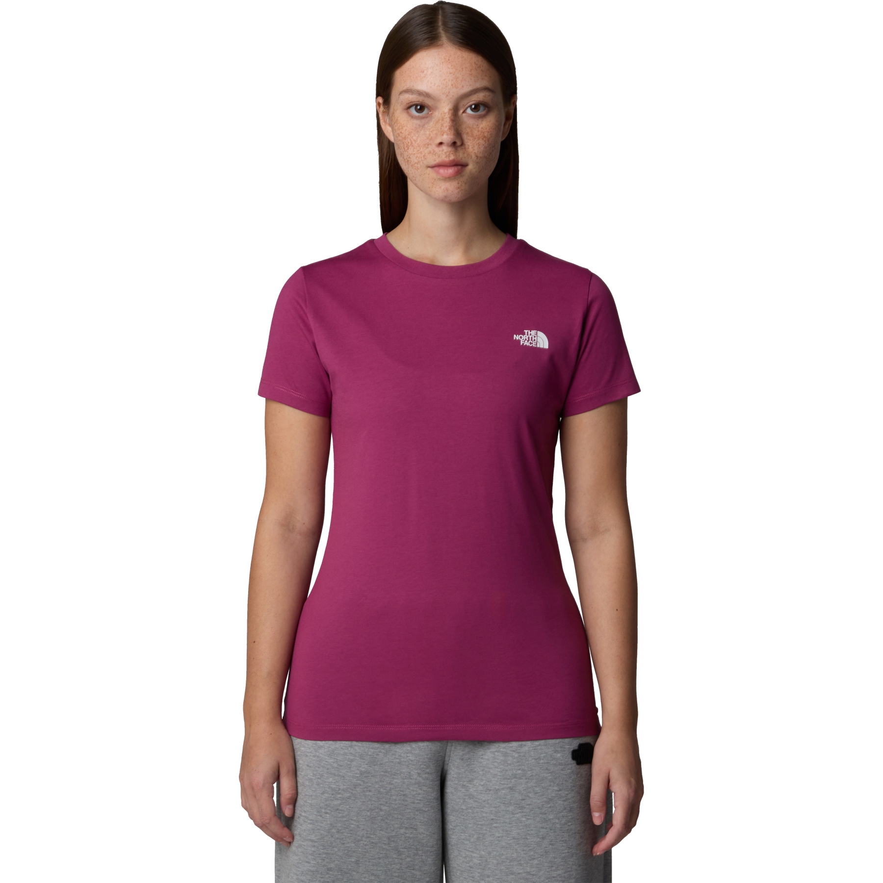 Produktbild von The North Face Simple Dome T-Shirt Damen - Cyber Berry