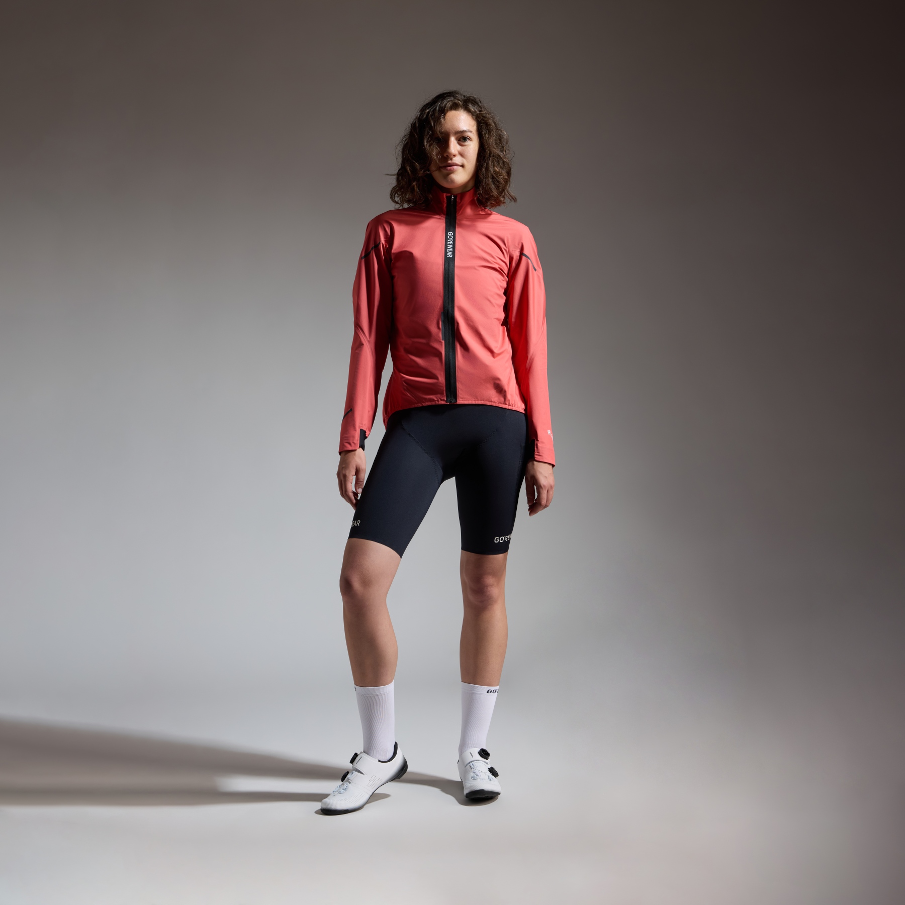 GORE　BIKE　WEAR　レディース　サイクルウェア GOREWEAR Spinshift GORE-TEX Jacket Women - coral red DI00 | BIKE24