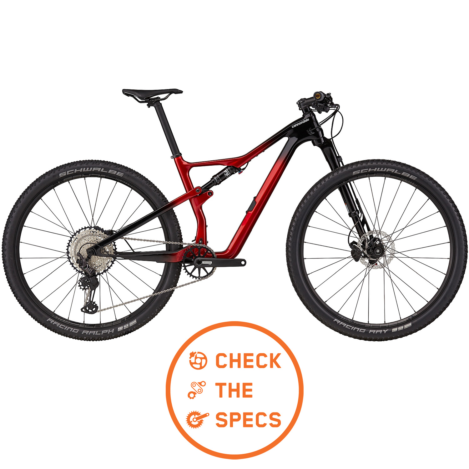 Image of Cannondale SCALPEL CARBON 3 - 29" Mountainbike - 2023 - candy red A01