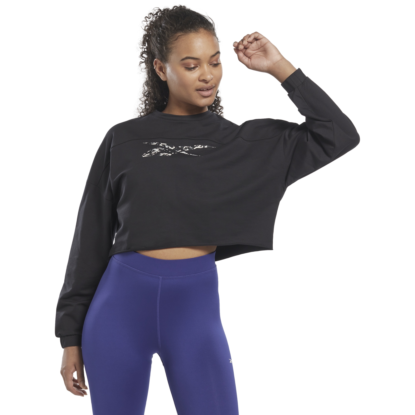 Produktbild von Reebok Modern Safari Sweatshirt Damen - schwarz
