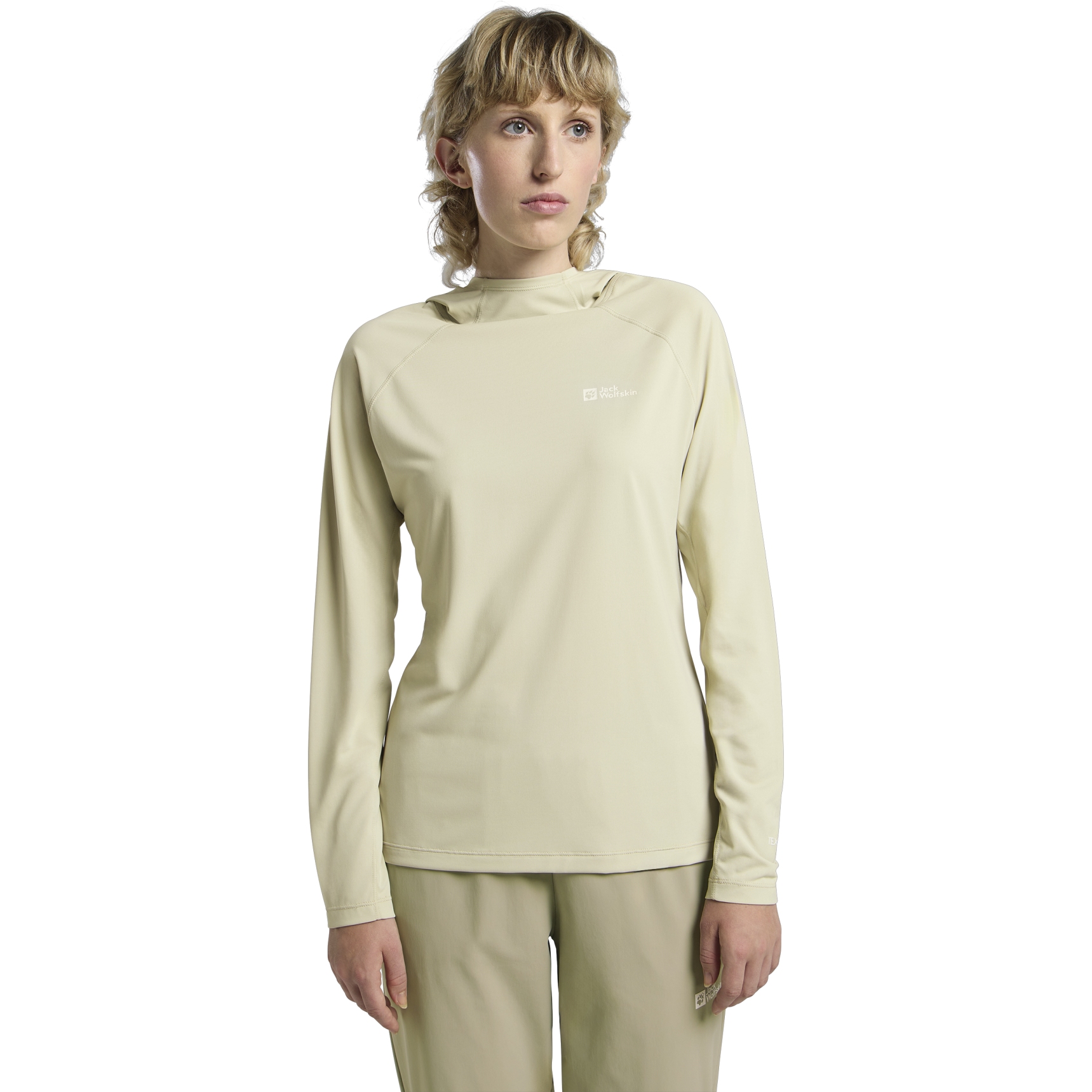 Picture of Jack Wolfskin Prelight Swift Hoody Women - seal