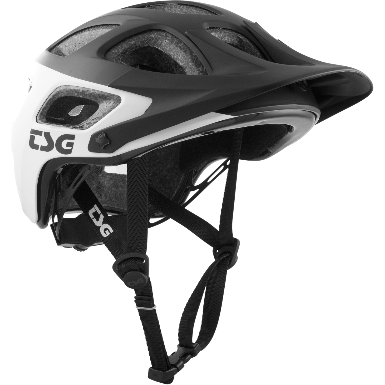 Produktbild von TSG Seek Graphic Design Helm - block white/schwarz