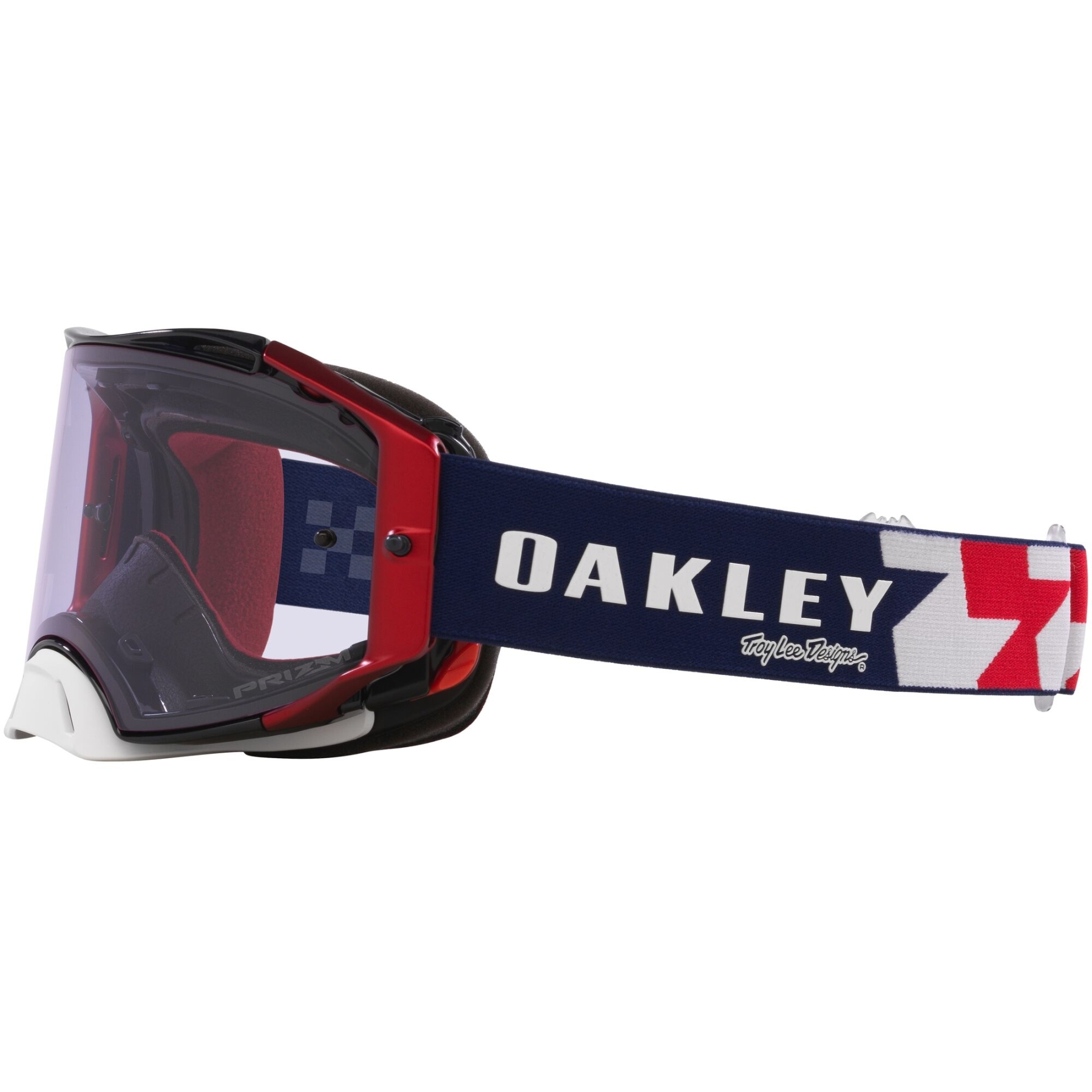 Oakley Airbrake MX Goggle - Troy Lee Designs Red White Blue