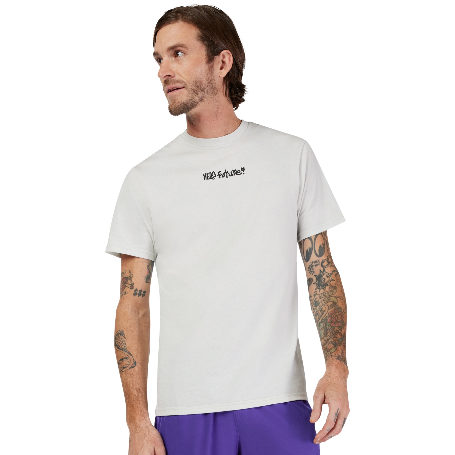 Bild von FOX Future Premium Kurzarmshirt Herren - light grey