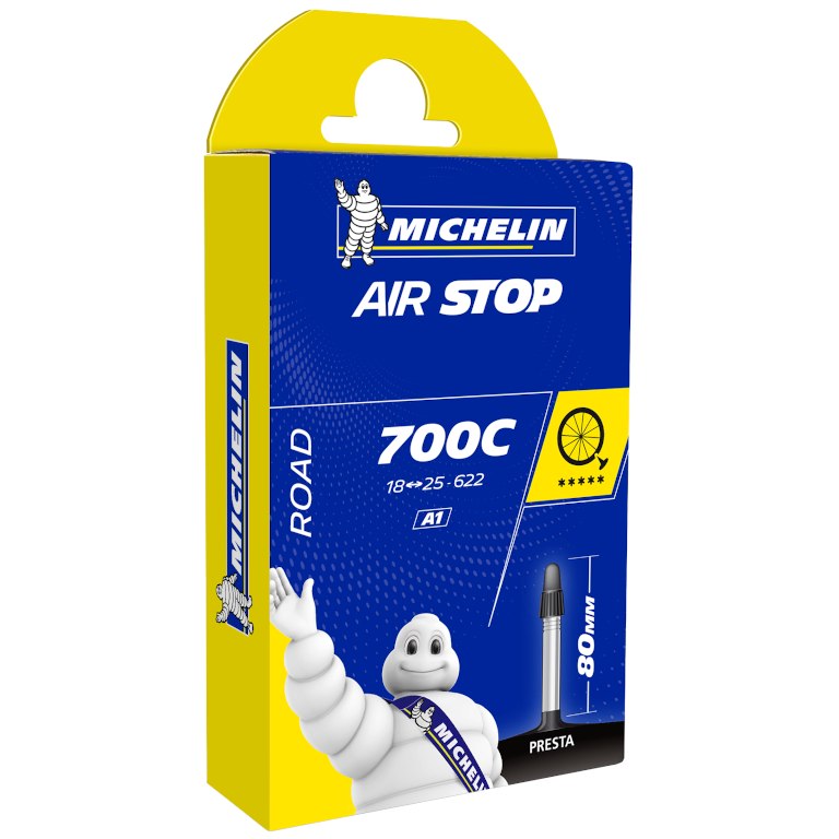 Picture of Michelin Air Stop Inner Tube - 28&quot; | Road | 18-25mm | SV 80mm