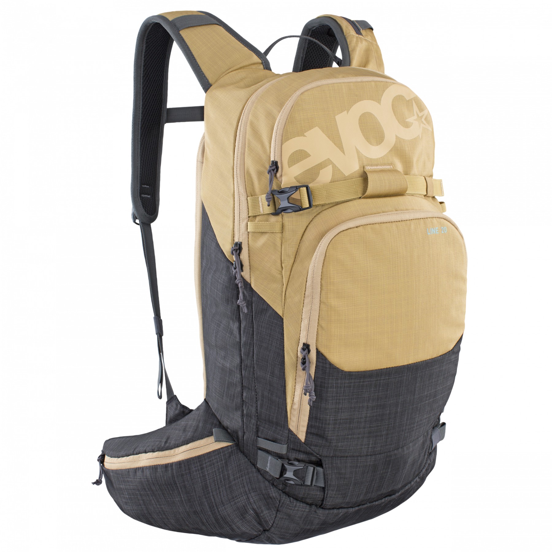 Picture of EVOC LINE 20L Backpack - Heather Gold / Heather Carbon Grey