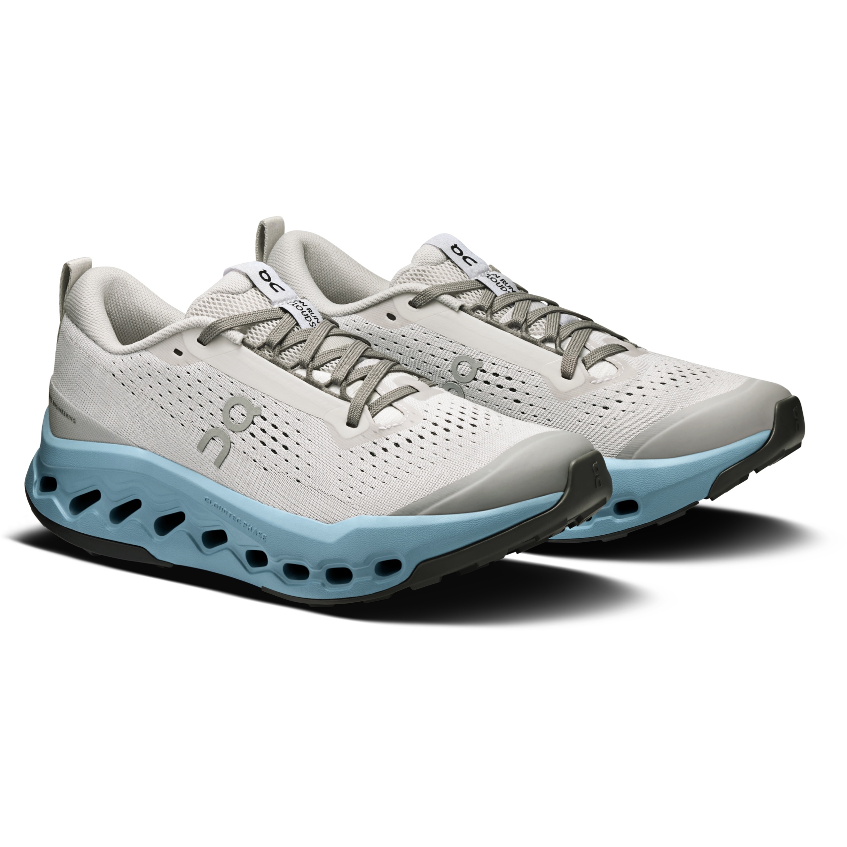 On Cloudsurfer Trailrunning Schuhe Damen Glacier Dust BIKE24