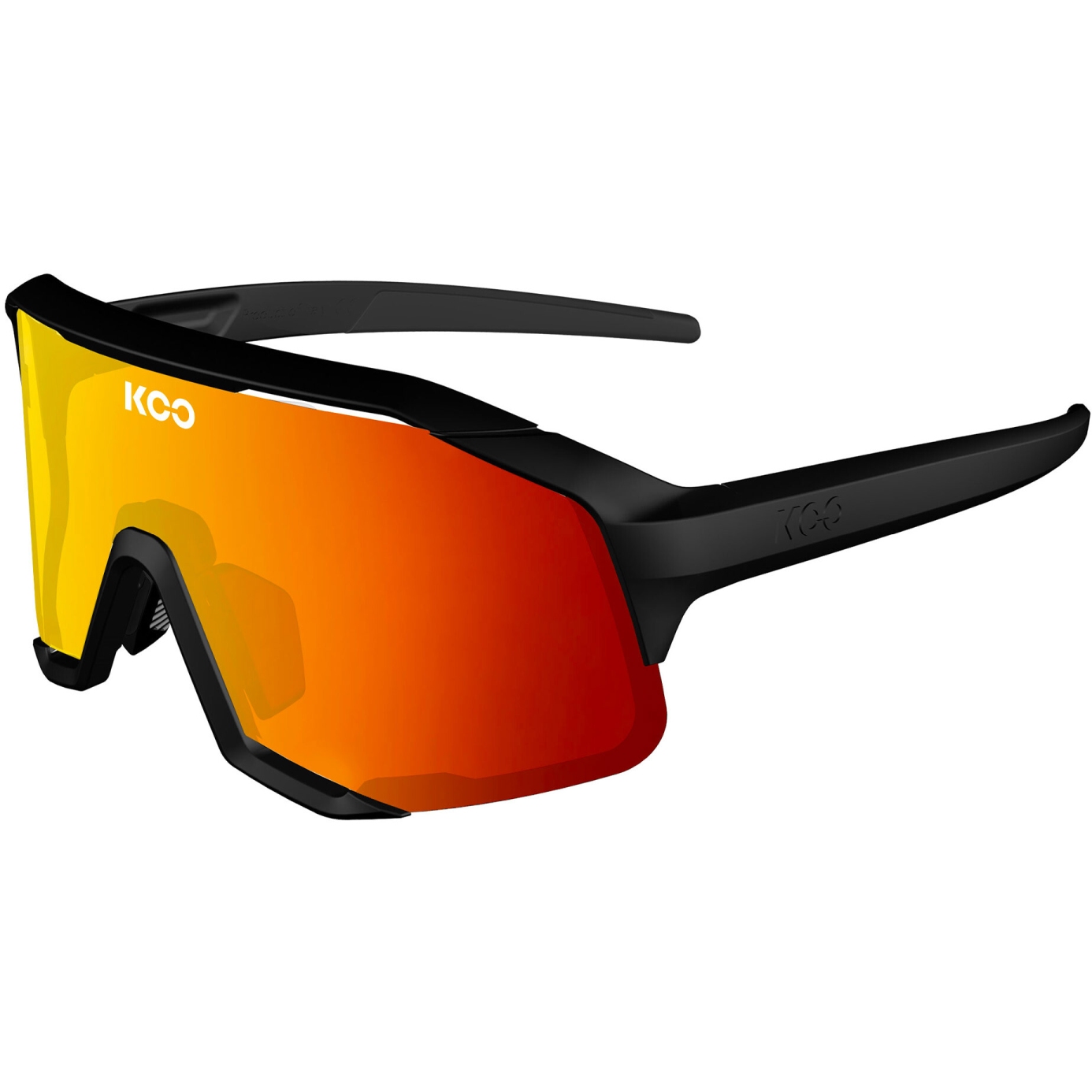 Foto de KOO Gafas de Sol - Demos - Black Matt | Red Mirror