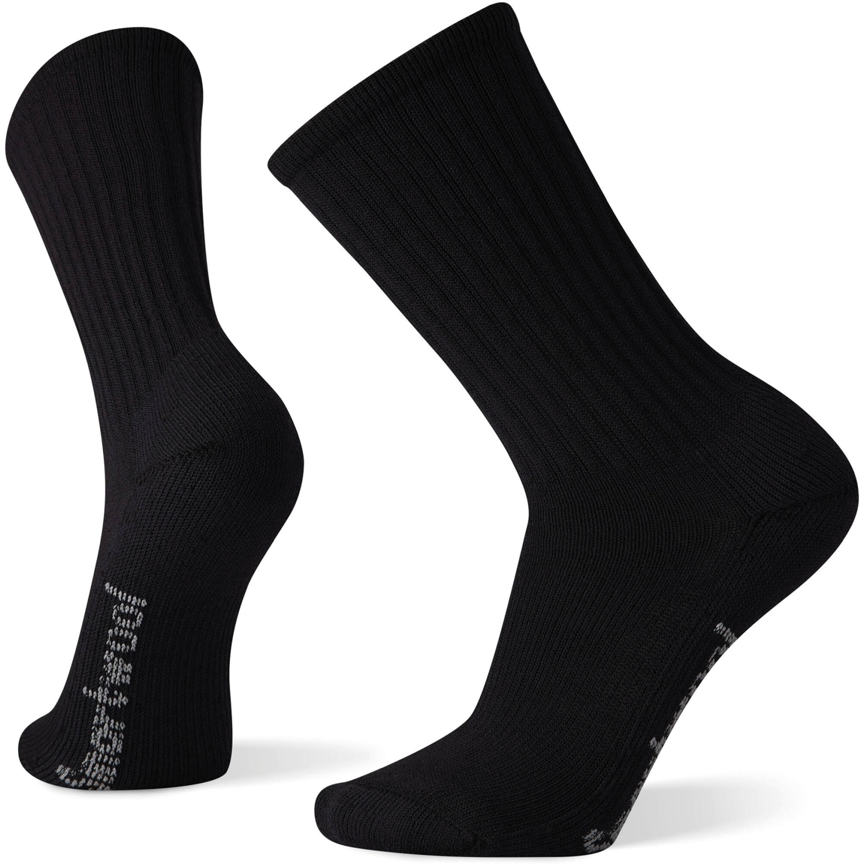 Picture of SmartWool Hike Classic Edition Light Cushion Solid Crew Socks - 001 black