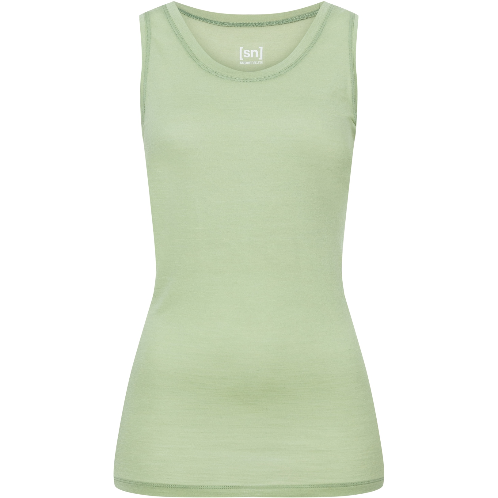 Produktbild von SUPER.NATURAL Liquid Flow Tanktop Damen - Celadan Green