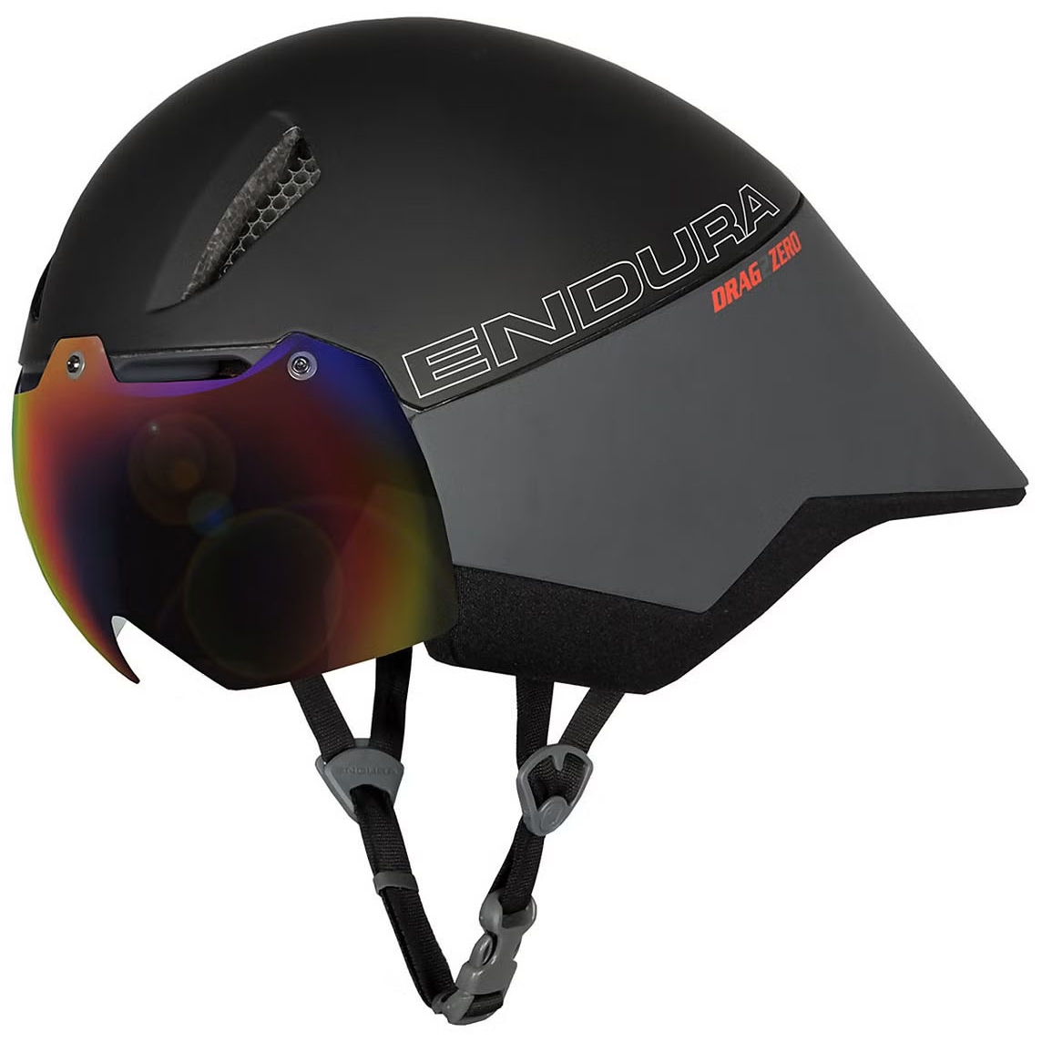 Produktbild von Endura Drag2Zero Aeroswitch Rennradhelm - schwarz